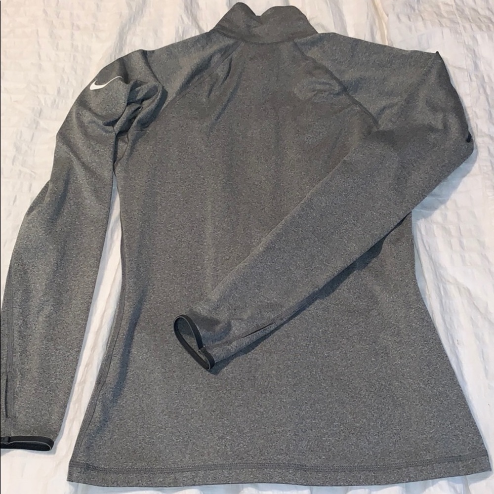 Nike Pro Hyperwarm Half-Zip Size Medium - image 4